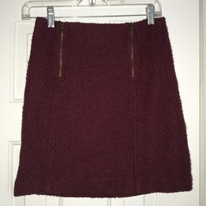 Loft Woven Pencil Skirt